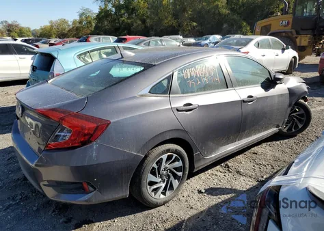 2017 Honda Civic Ex from USA, damaged, VIN 19XFC2F73HE200844